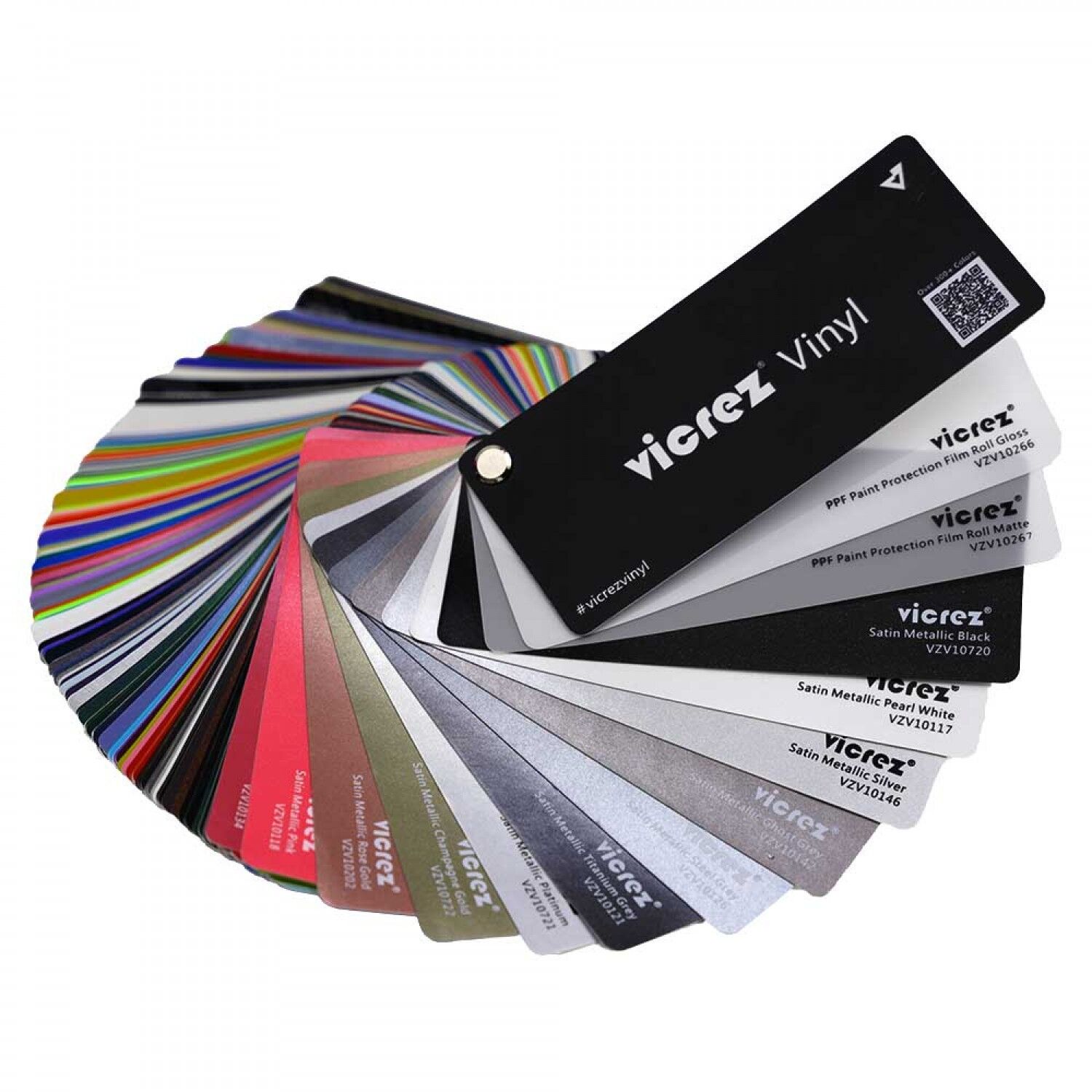 REWIRE & ステッカーセット Vicrez Vinyl Color Catalog Sample Swatch Booklet vzv10268