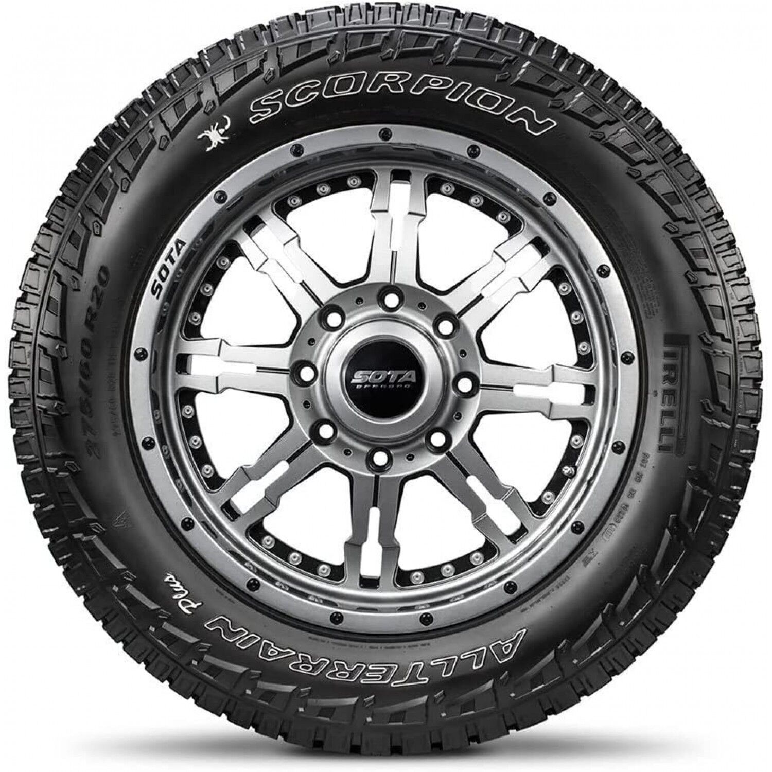 Pirelli Scorpion All Terrain Plus Raised White Letters Tire