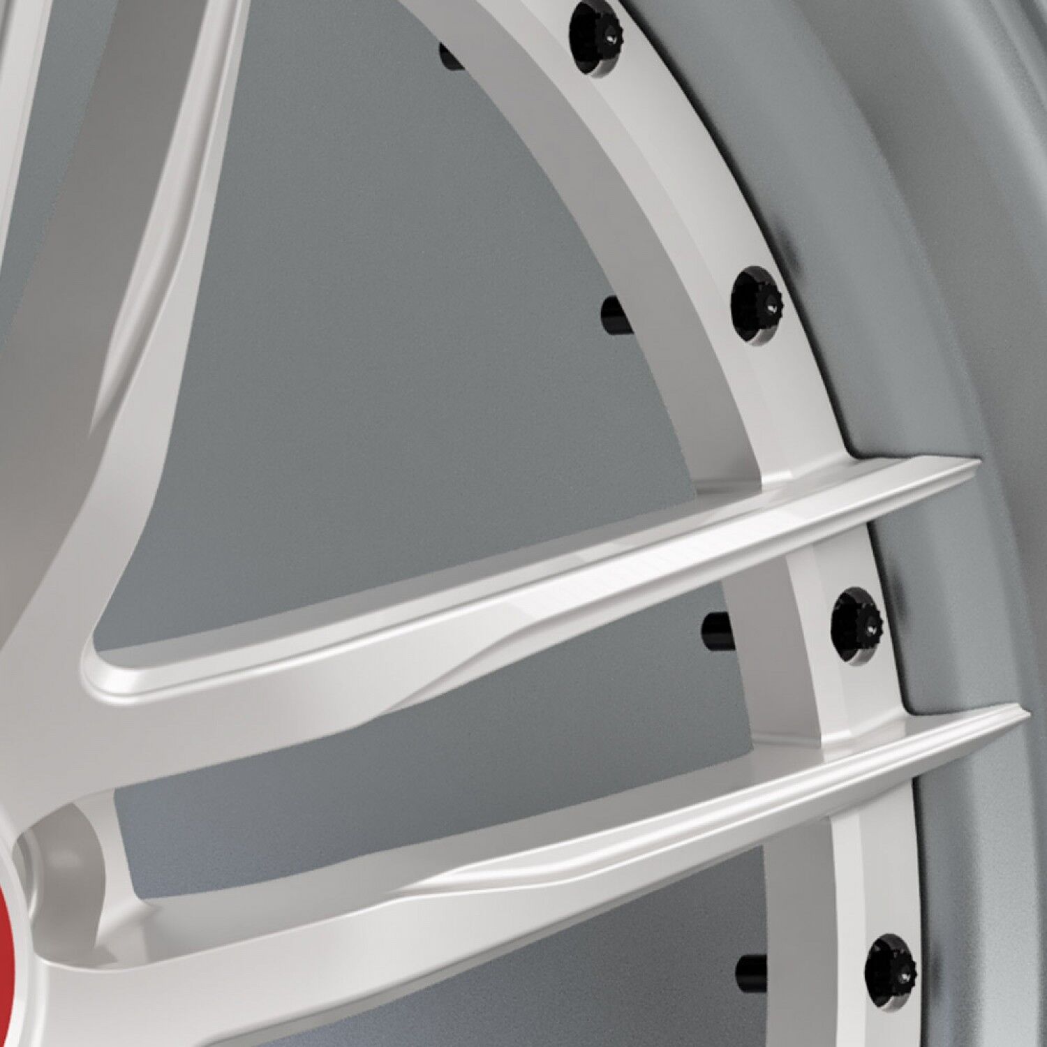 Vicrez V5F-R 3-Piece with Step Lip Forged Wheel vzn118507