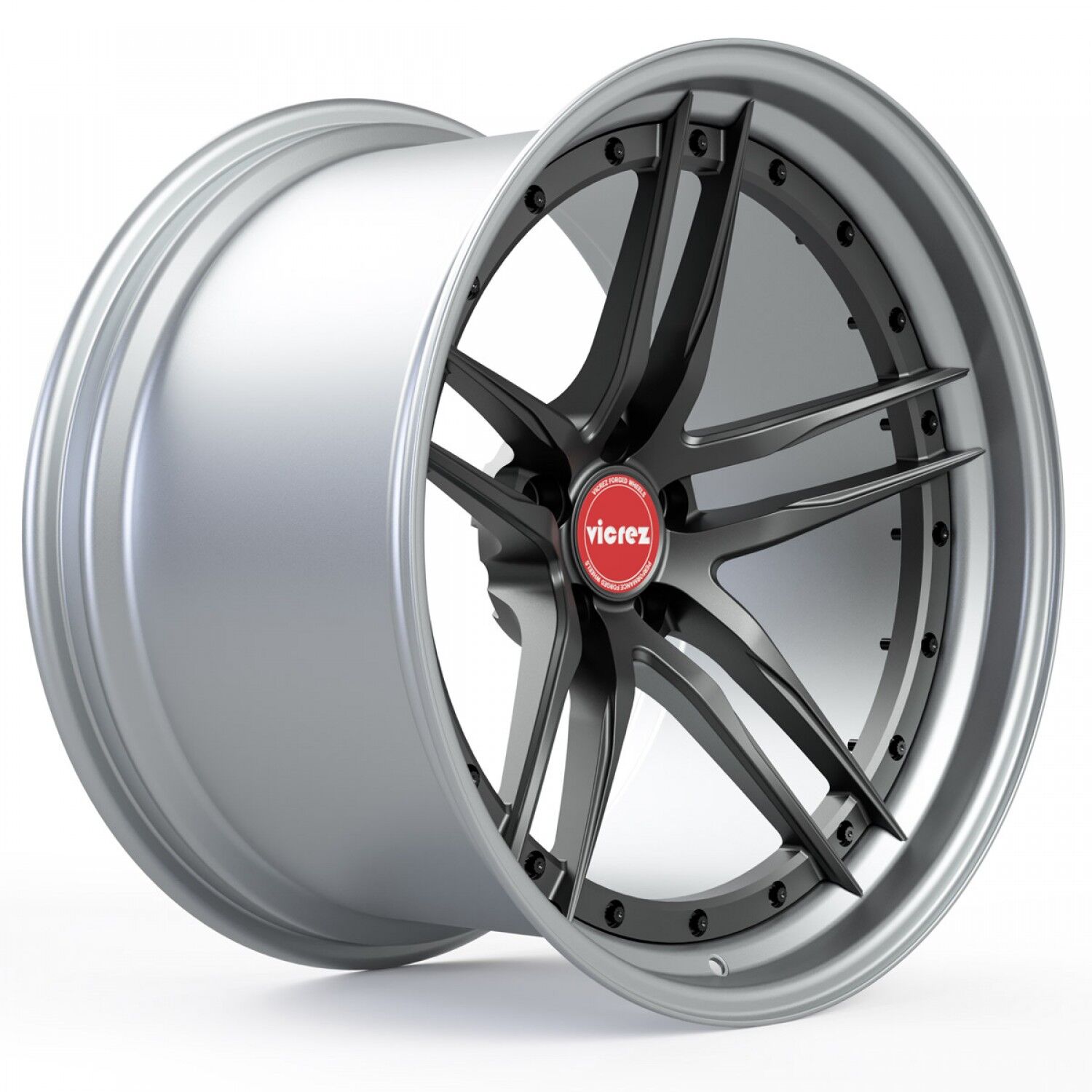 [美品]VeroCity CVN+13-CL VeroTwin Vicrez VYF 3-Piece Forged Wheel vzw1019
