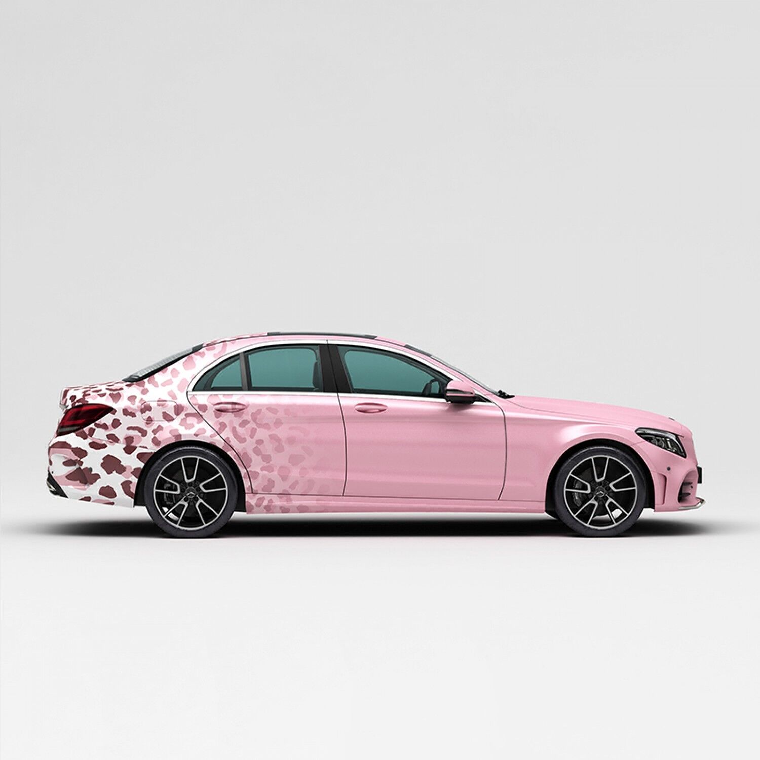 Vicrez Vinyl Car Wrap Film vzv10750 Pink To Pink Leopard Vicrez Vinyl Car Wrap Film vzv10750 Pink To Pink Leopard