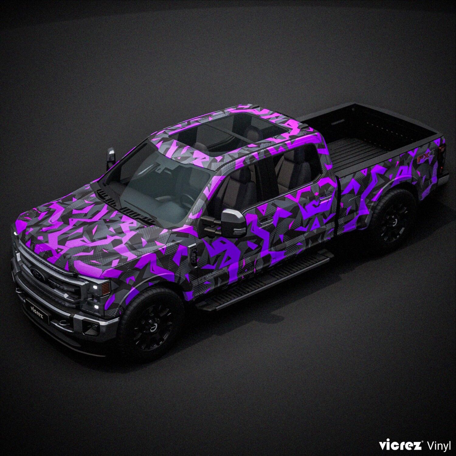 Vicrez Vinyl Car Wrap Film vzv10872 Purple Black Abstract Urban