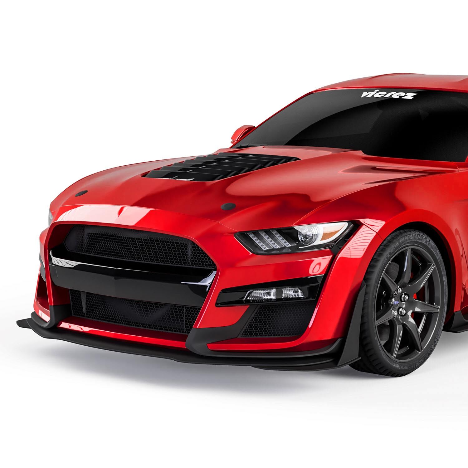 Vicrez GT500 Style Front Bumper Cover vz101815 | Ford