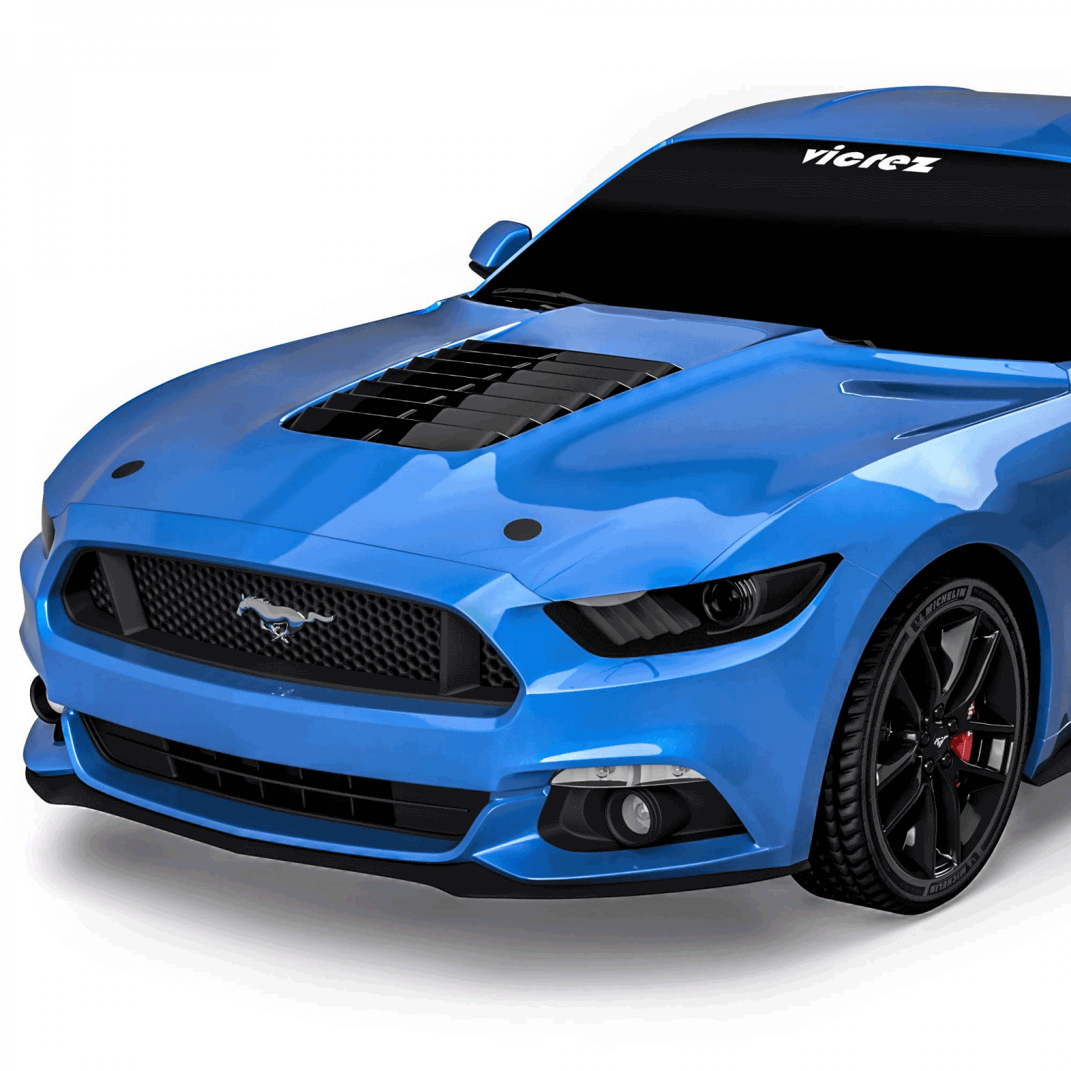 Mustang hood discount