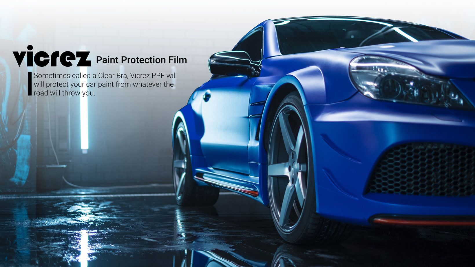 Vicrez Paint Protection PPF Pre-Cut Wheel, Flare Front, Full Passenger ...